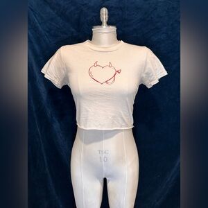 The Perfect Everyday White Crop Top